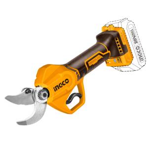 [286894ZN] Tijera para poda inalambrico 20v 30mm sin bateria y cargador BL Ingco