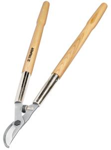 Tijera para ramas con mango de madera 21" t-122 Truper