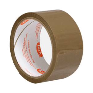 [258221-258201/12554-12550] Cinta de empaque canela 48mm x 050mt adhesivo hot melt 182 Tuk