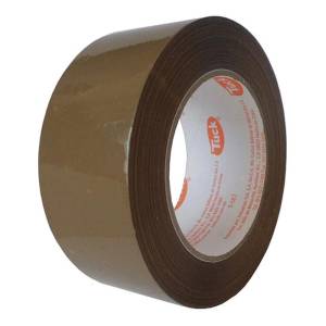 Cinta De Empaque Canela 48Mm X 100Mt Adhesivo Hot Melt 182 Tuk