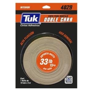 Cinta De Montaje 19Mm X 05Mts 4029 Tuk