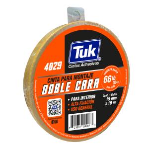 [422902 / 11726] Cinta de montaje 19mm x 10mts 4029 Tuk