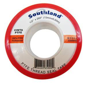 Cinta de teflon 013mm 1/2" x 06.6mts ES65000 Mueller