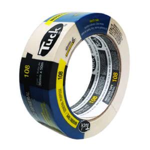 Cinta Masking Tape 1-1/2" X 50 Mt Multiusos Gris 108 Tuk
