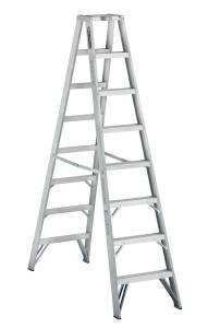 Escalera tijera tipo ll sin bandeja aluminio 7 peldaños 175 kg c2231-08 CUPRUM