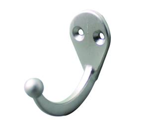 [1830 / 48353] Gancho perchero sencillo niquel satinado Handy Home