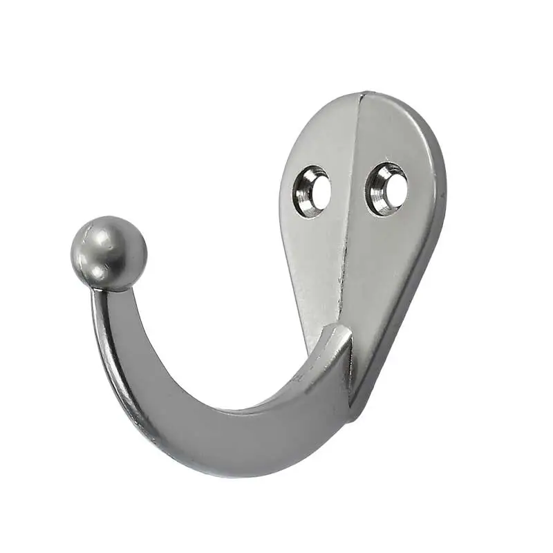 [1830 / 48353] Gancho perchero sencillo niquel satinado Handy Home