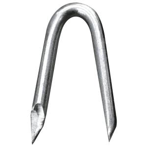 Grapa Para Alambre Puas Galvanizadas 1-1/4" Bolsa 1Kg Clavos Nacionales