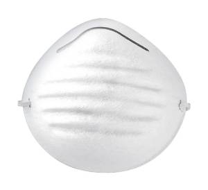 Mascarilla sencilla para polvos con 10pz Truper