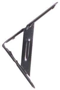 Mensula de acero 05" x 04" negra reforzada Kley