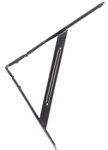 [MENS-005] Mensula de acero 10" x 08" negra reforzada Kley