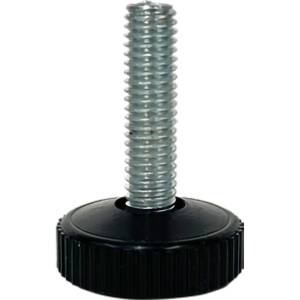 Nivelador atornillador base redonda 3/8" x 1" con 10pz Hulcen