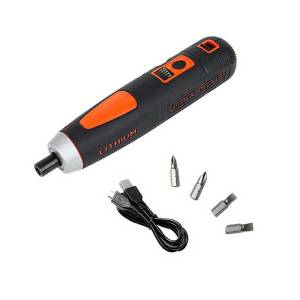 Atornillador inalambrico 4v con 4 accesorios B&D