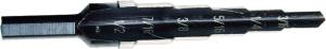 Broca escalonada 3/16" x 1/2" negro Irwin