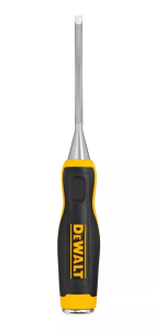 [283022ZN] Formon De Hoja Larga 1/4" Mango Con Casquillo Dewalt