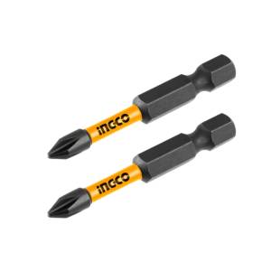 Punta Para Desarmador Cruz Ph2 2" 2Pz Ingco