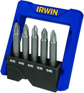 [1865323 / 12147] Punta Para Desarmador Cruz Ph2 2" 5Pz Irwin