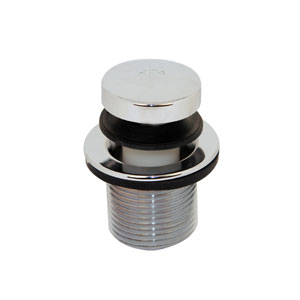 [201618ZN] Tapon Push De Repuesto Para Desagüe De Tina Cromado Ri-30 Rugo
