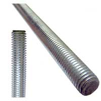 [VR-06/31162400ZNMFS] Varilla Roscada Galv. De 06 Mm. 1/4 X 1 Mto. Empaq.