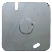 [TRC-3/39131700ZNMFS] Tapa P/Caja Registro Cuadrada Galv. De 3 X 3 Empaq.