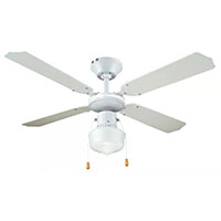 [V-4207/52141804ZNMFS] Ventilador P/Interior C/Luz Ventall 42" Blanco V4207