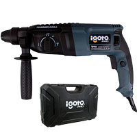 [HE1005/23101502ZNMFS] Taladro Sds Rotomartillo De 1/2 800W./3 Jouls 4 Funciones He1005 C/Accesorios 