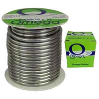 Soldadura Solida Verde 1/2-1/2 Omega 450 Grms.