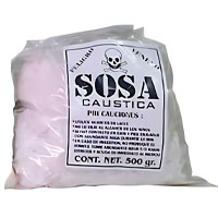 Sosa Caustica De 500 Grms. Aprox.