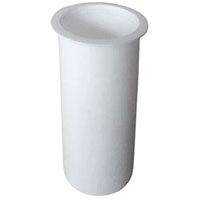 Tubo Con Ceja Plastico De 10 Cms. 9814 Costal