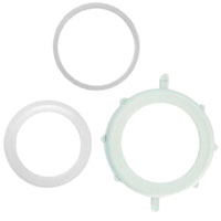 [P-B9015/40141700ZNMFS] Tuerca Y Empaque Coflex De Repuesto P/Trampa Plast. Lavabo Y Fregadero P-B9015