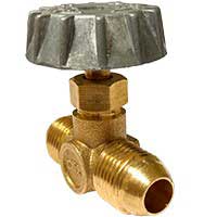 [VAG-1010/40141600ZNMFS] Valvula De Aguja Fleare P/Gas 1010 3/8 X 3/8 Xlp-10-10