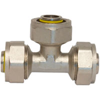 Tee Recta P/Pe-Al-Pe 10 3/8 X 3/8 Cg-Te000
