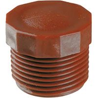 Tapon Macho Marron 3/4 Ppm-R 20292