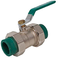 [VVB-20/40141600ZNMFS] Valvula Esfera Verde Bronce (Ff)(Hh) 20 Mm. 46201