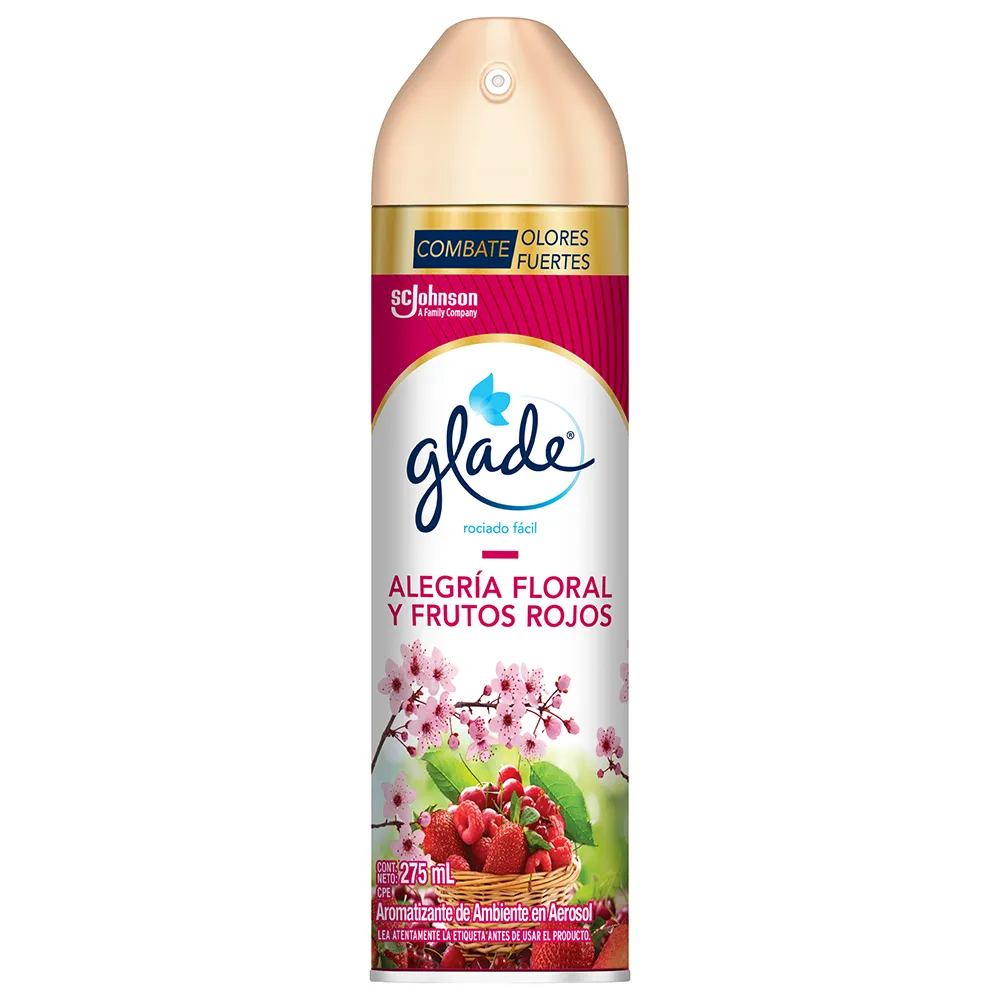 [7035frutos] [7035-FRUTOS] GLADE AROMATIZANTE EN AEROSOL DE 357 GRS (Frutos rojos)