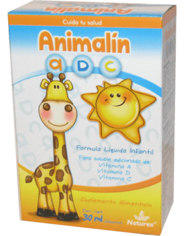 Vitaminas A-D-C 30Ml Gts Animalin Adc Naturex