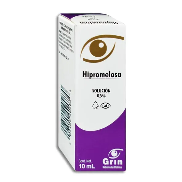 HIPROMELOSA 0.5% OFT SOL C/10ML Gotas C/1 (HIPROMELOSA)