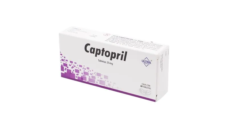 CAPTOPRIL Tableta 25mg C/30 (CAPTOPRIL) ULTRA