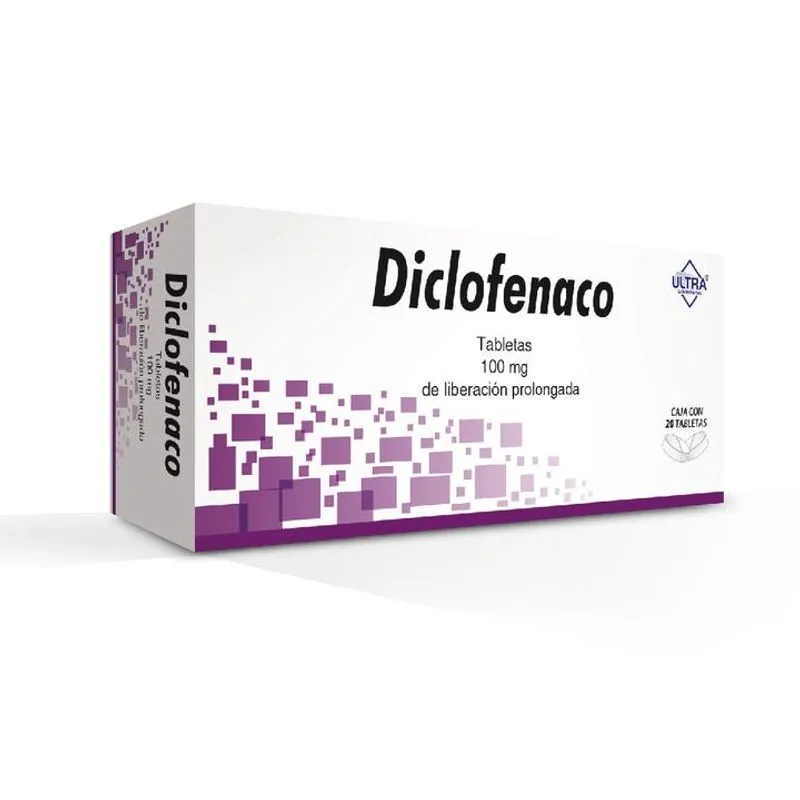 [ME-DICTB] DICLOFENACO LP Tableta 100mg C/20 (DICLOFENACO) ULTRA