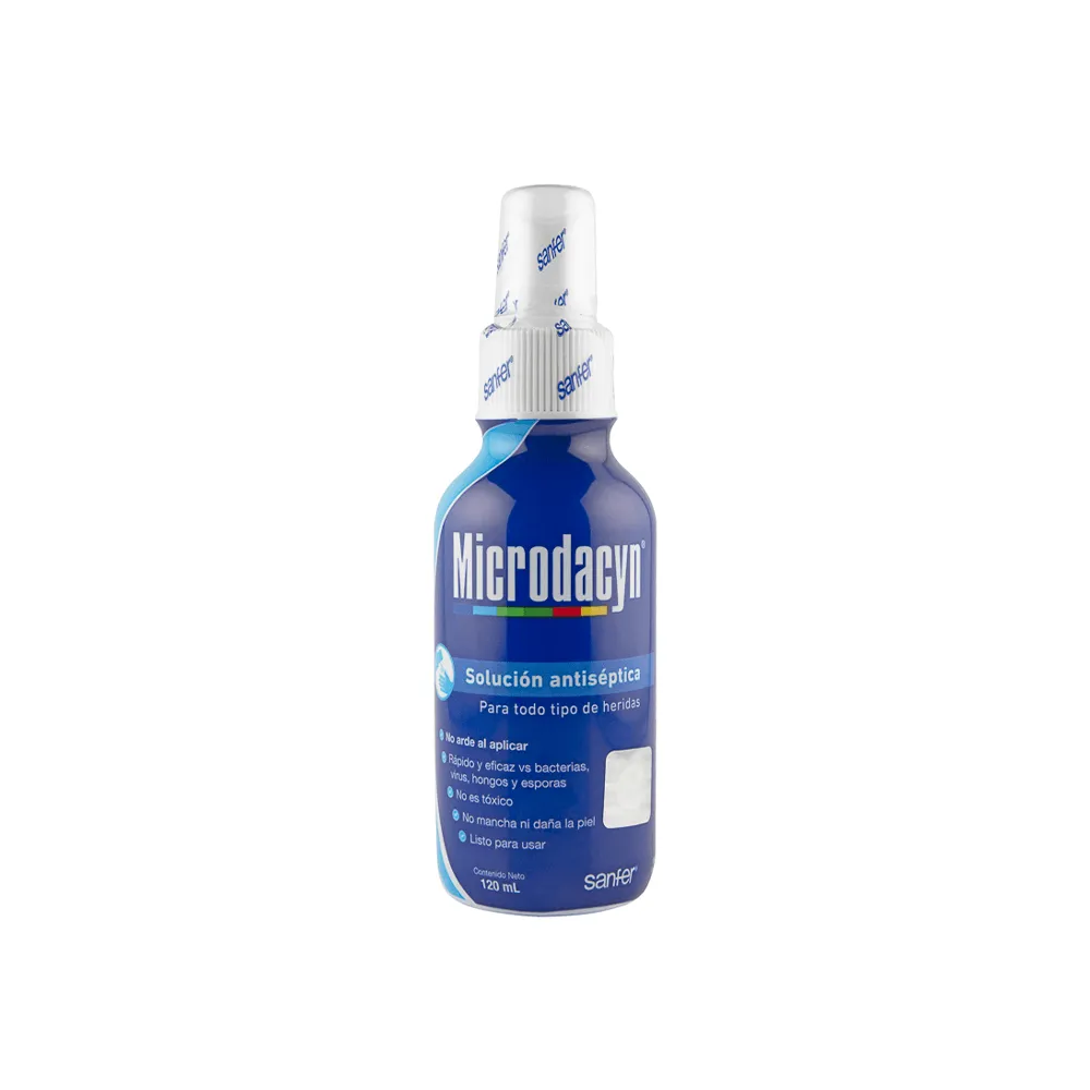 MICRODACYN 120ML Spray C/1 (SOLUCION ANTISEPTICA)