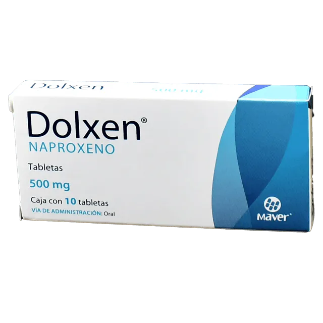 BRUPROXEN Tableta 500mg C/10 (NAPROXENO) BRULUART