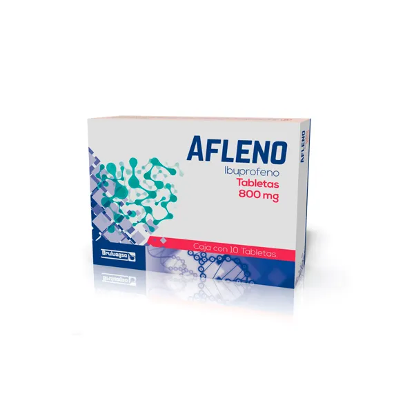 AFLENO Tableta 800mg C/10 (IBUPROFENO) BRULUART