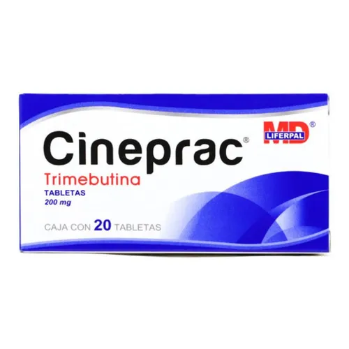 CINEPRAC Tableta 200mg C/20 (TRIMEBUTINA) LIFERPAL