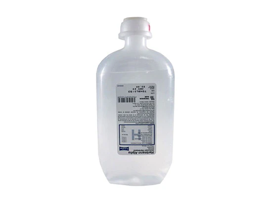 AGUA ALPHA ENVASE Sol. Iny 500ml C/1 (AGUA INYECTABLE) FRESENIUS