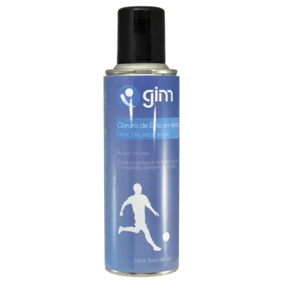 Cloruro de etilo en aerosol (spray) de 375 g con 1 pieza (gimex)