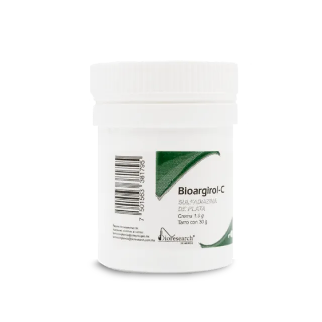 BIOARGIROL-C CREMA 28G SULFADIAZINA DE PLATA
