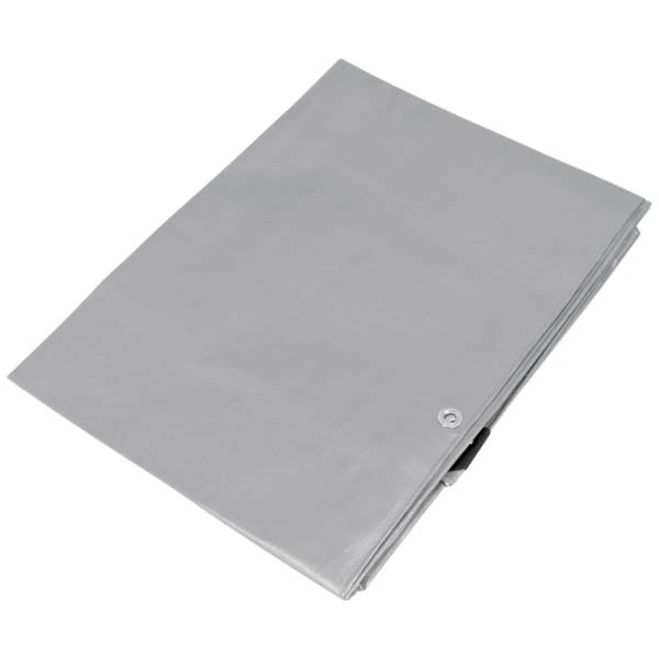 Lona de Polietileno Gris Uso Medio Vianti LPUMV-6X6 6 x 6 m Espesor 0.25 mm (Pieza)