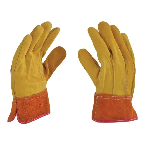 [93-880-5] Guante Operador de Piel de Res (5)