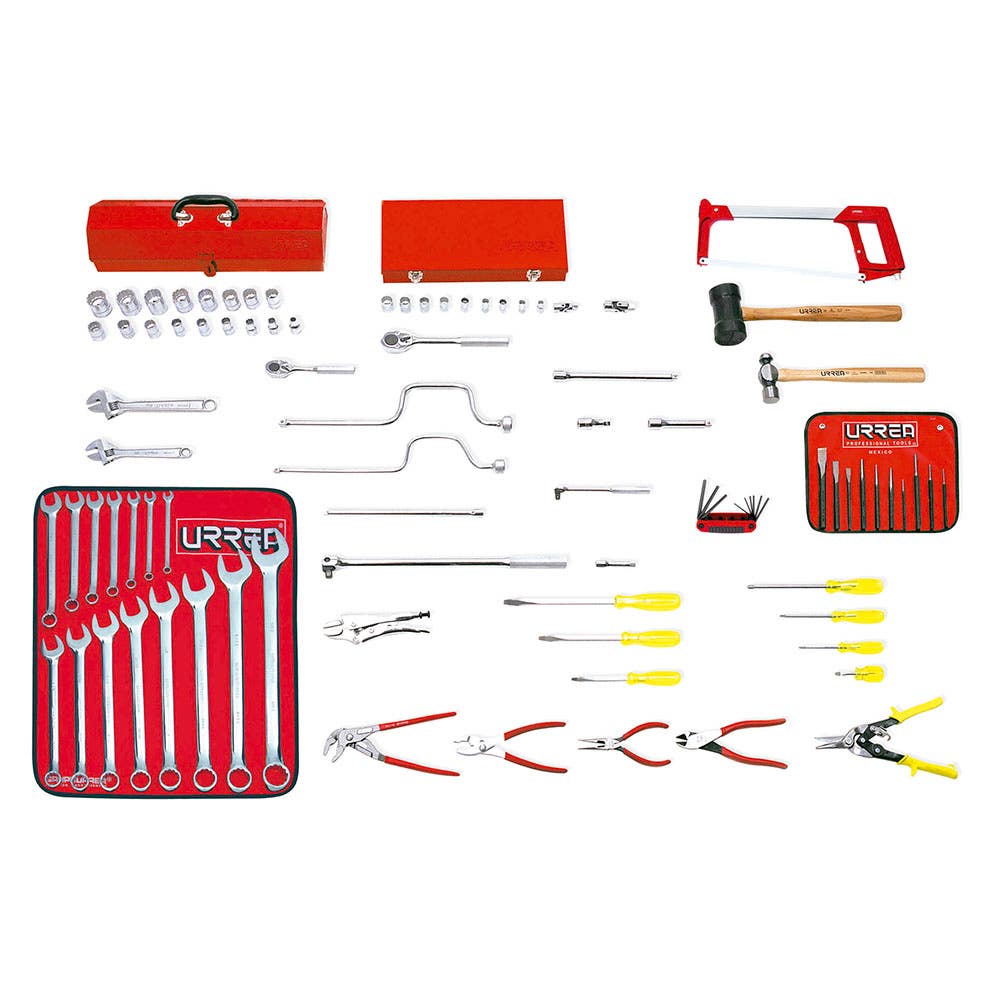 Juego básico industrial en pulgadas 85 piezas Urrea