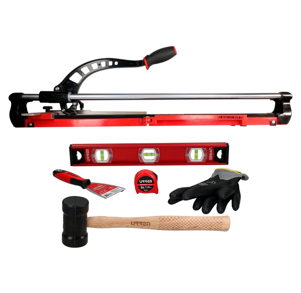 Juego combinado de herramienta para instalar azulejos 6 piezas Urrea